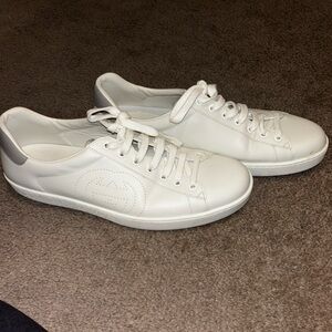 Gucci Men's Classic White Sneakers